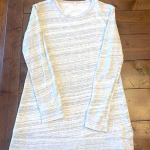 J Crew tunic length sweatshirt size small